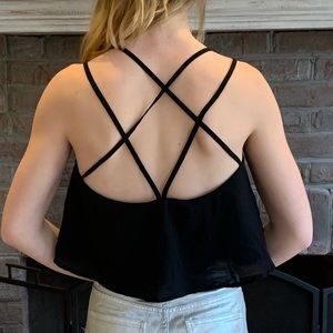 2/$15 Spaghetti Strap Crop Top
